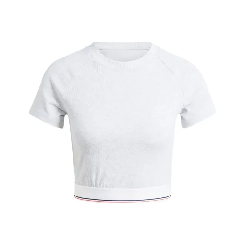 Adidas Originals Реглан-рукав T-рубашка Женская Светло-серый