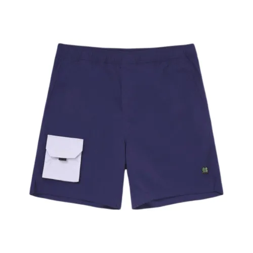 KOLON SPORT Sotsori Bus Повседневные шорты Мужские Темно-фиолетовые