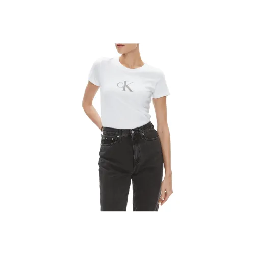 Calvin Klein T-рубашка Женская Белая