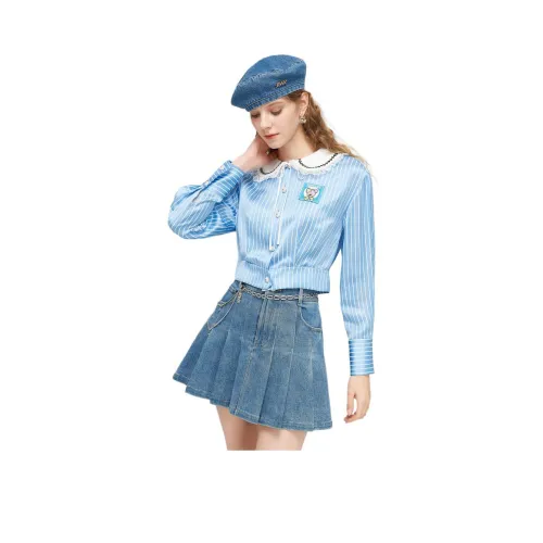 JORYAweekend Рубашка Женская Синяя