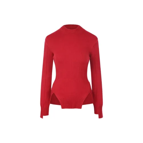 Alexander McQueen FW22 Свитер Женский Красный