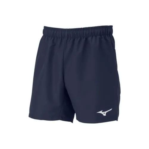 Mizuno Темно-морской синий Унисекс Повседневные шорты