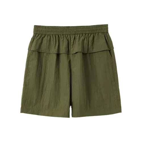 WAYNEXZAVIER Повседневные шорты Мужские Армейский зеленый