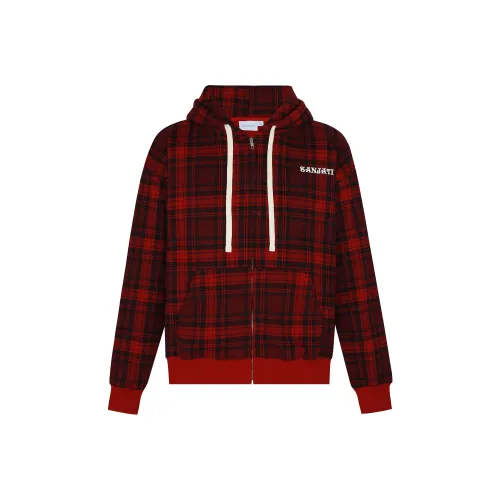 SANJATI Толстовка Женская Темно-Красная