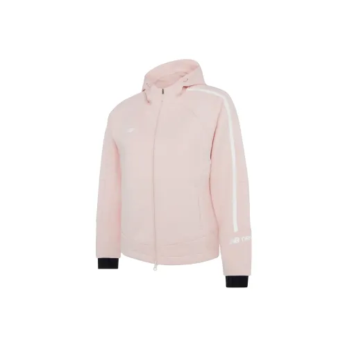 New Balance Свитшот Пальто Женские Розовый