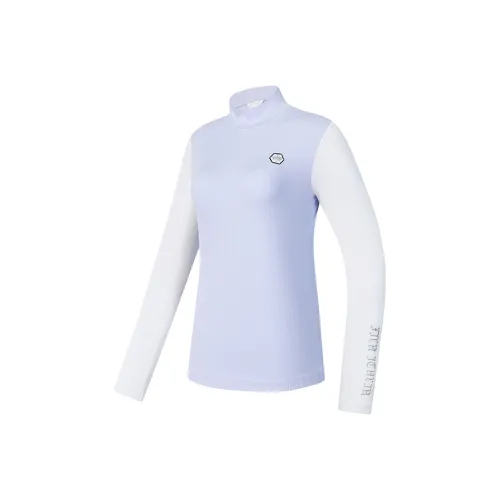 FILA Коньяк Фиолетовые Женские Футболки