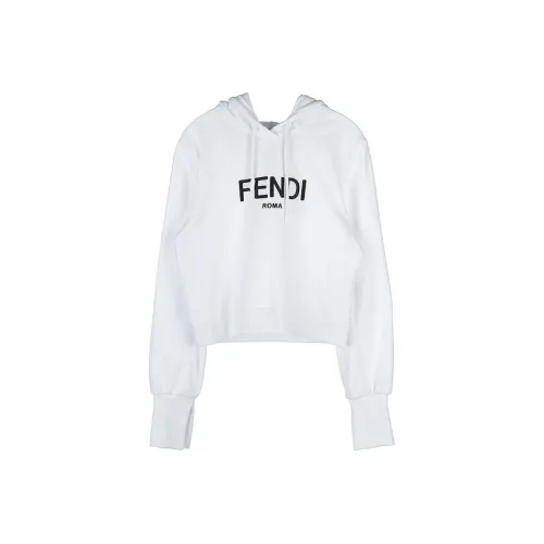 FENDI FW22 Толстовка Женская Белая