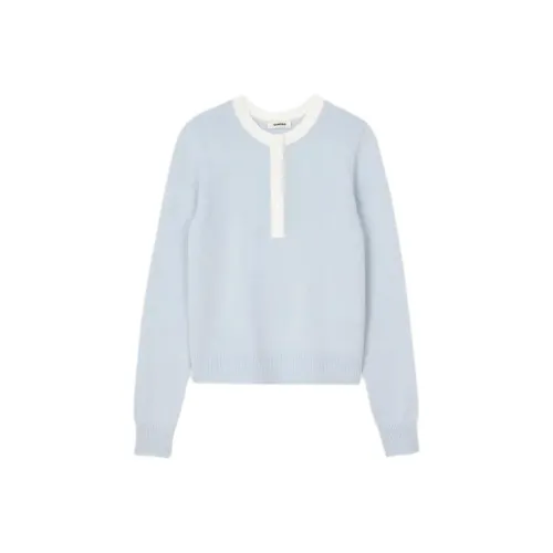Sandro Свитер Женский Небесно-Синий