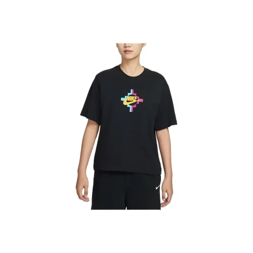 NIKE Черные Женские Футболки