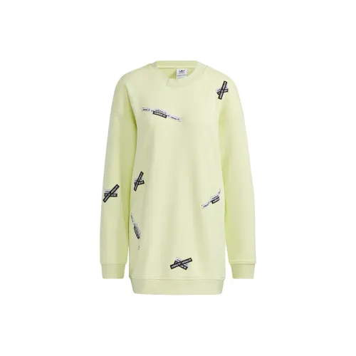 adidas originals Желтые Женские Свитшоты