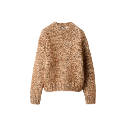 MIU MIU Свитер Женский Верблюжий Коричневый