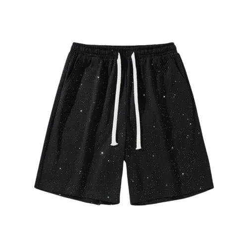 NOAHGIGI Черные Унисекс Повседневные Шорты