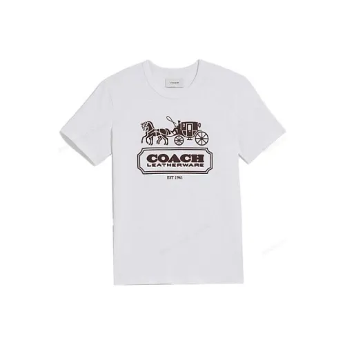 COACH Белые Женские Футболки