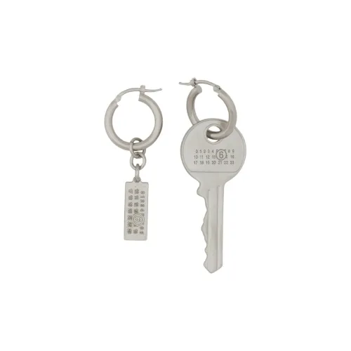 MM6 Maison Margiela Брассовые серьги Женские