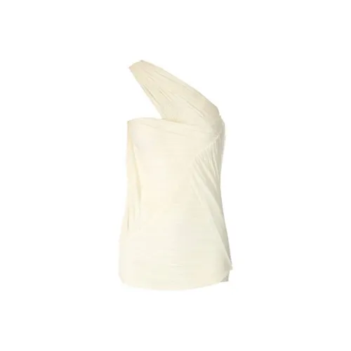 RICK OWENS Белые Женские Футболки