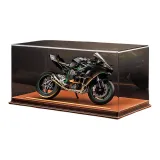 Кавасаки H2R [Черно-серый] + Коричневая кожа Пылезащитный чехол