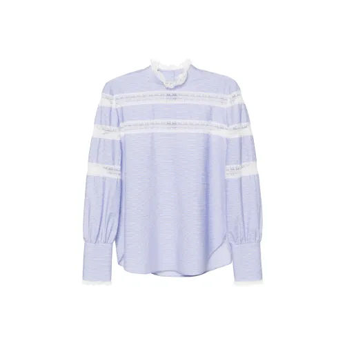 TWINSET Milano Рубашка Женская Светло-Синяя