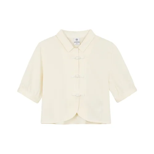 JESSYLINE Экрю Женские Рубашки