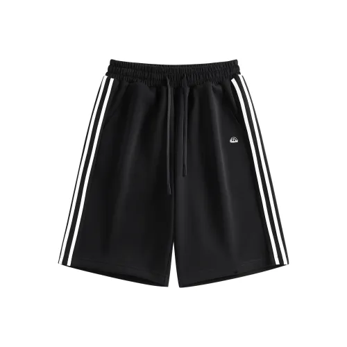 Crayon Shinchan Повседневные шорты Унисекс Активный черный и белый