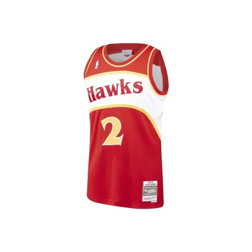NBA Atlanta Hawks Stacey Augmon Красный Atlanta Hawks Hardwood Баскетбольная Джерси Мужская Красная