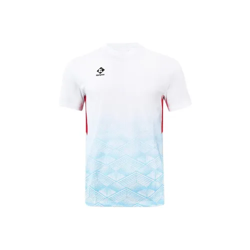 KUMPOO Бадминтон Джерси Унисекс Белый