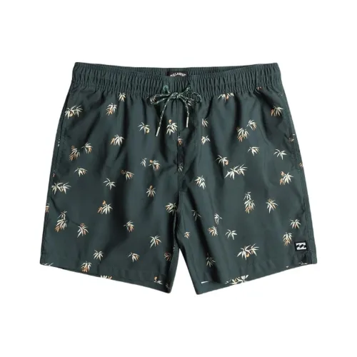 BILLABONG Зеленые Мужские Повседневные Шорты