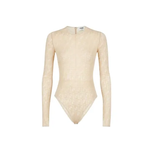 FENDI Бежевый Женское боди