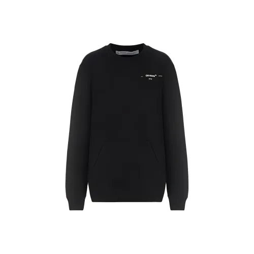 Off Белый Ss20 Черный Женские Свитшоты