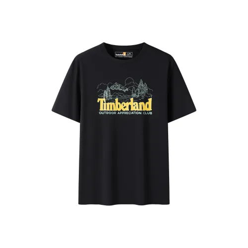 Timberland 001 Черная Мужская T-Рубашка