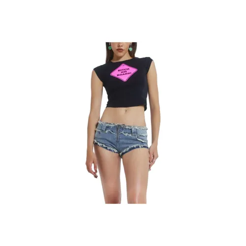 Jaded London Черные Женские Футболки