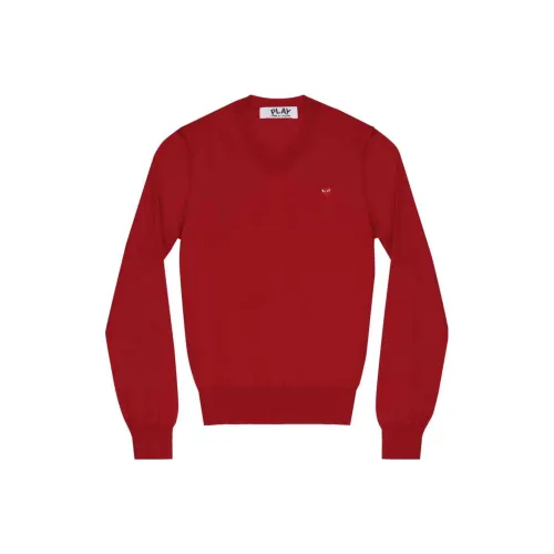 CDG Play Красный Женский Трикотаж