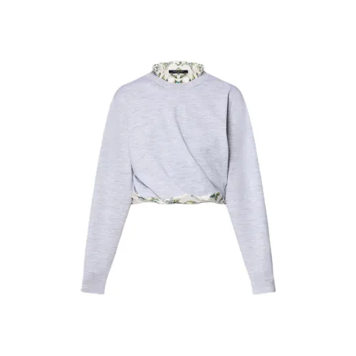 LOUIS VUITTON SS24 Свитер Женский Светло-фиолетовый