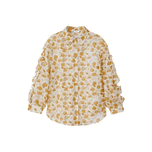 Pit Желтые Женские Рубашки