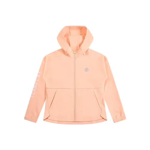 PEAK Розовый оранжевый Женские свитшоты