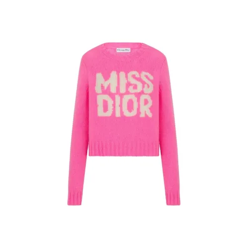 DIOR Розовые Женские Свитеры