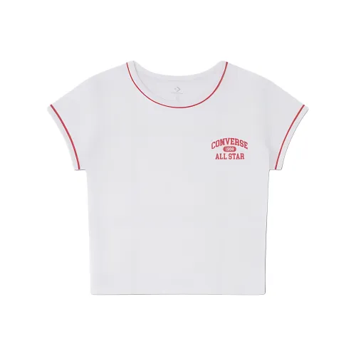 Конверс Белые Женские Футболки