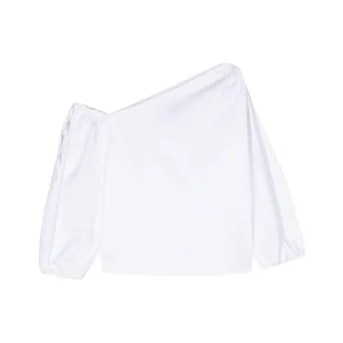 Semicouture SS24 T Рубашка Женская Белая