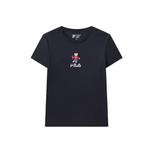 FILA ORIGINALE Легендарный синий Женские футболки