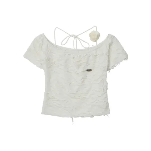 ASW ONLINE T-рубашка Женская Абрикос