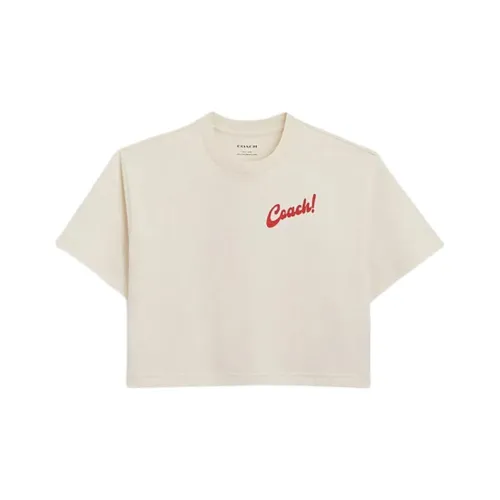 COACH Крем Женские Рубашки T