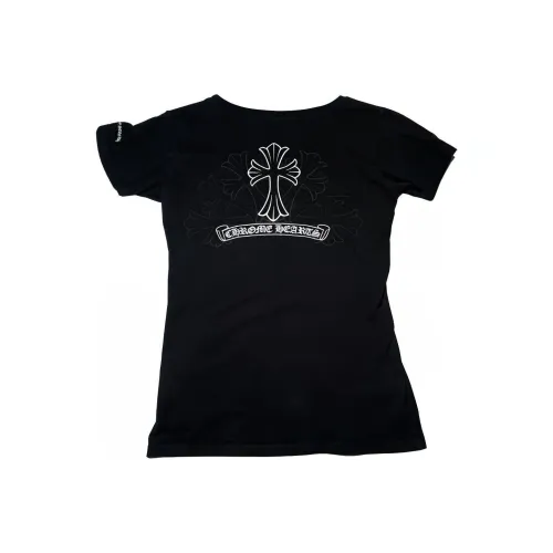 Chrome Hearts SS23 T-Shirt Женская Черная