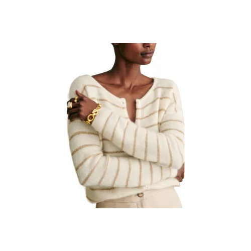 Sézane Золотой Женские Свитеры