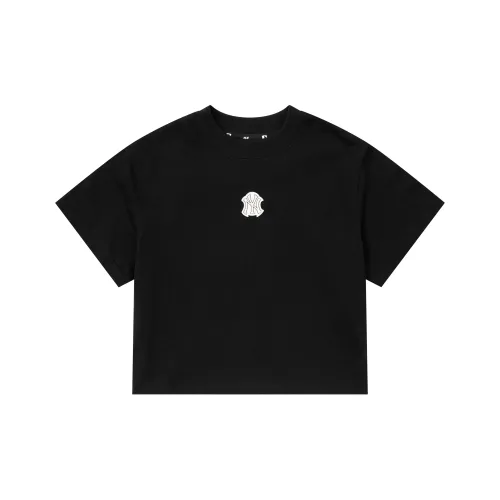 Mlb Base Logo Комплект с рукавами T-рубашка Женская Черная