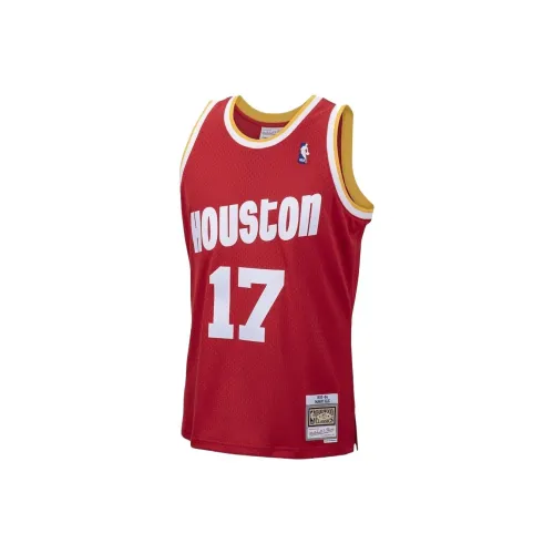 NBA x MITCHELL NESS Houston Rockets Mario Elie Баскетбольная Джерси Мужская Красная