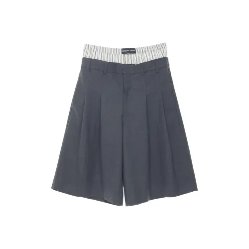 Marine Serre SS25 Повседневные шорты Мужские Угольный серый