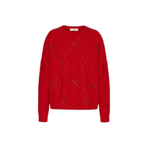Valentino SS24 Свитер Женский Красный