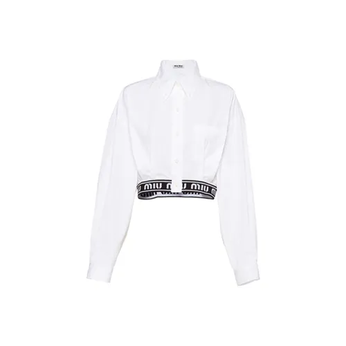 MIU MIU Белые Женские Рубашки