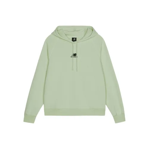 New Balance Свитшот Женский Зеленый