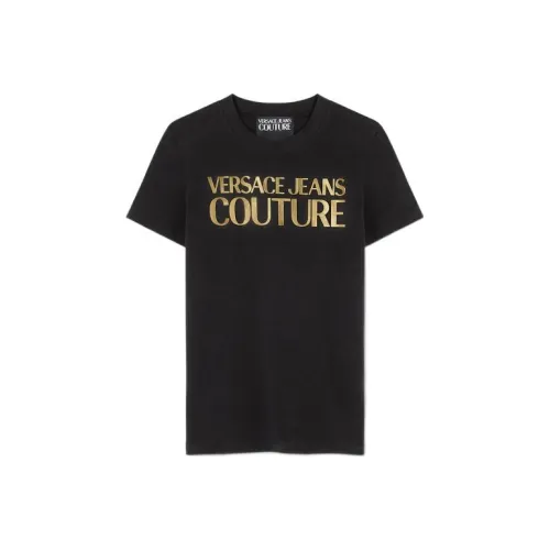 VERSACE JEANS COUTURE SS23 T-Shirt Женская Черный