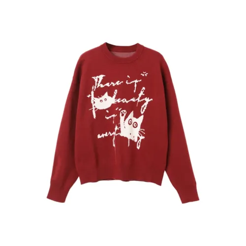 SETIROM Красный Женские Свитеры